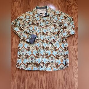 Cody James Colorful Patterned Snap-Up Shirt Never Worn Size Xl‎